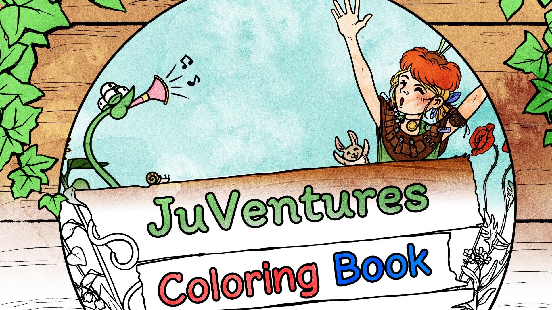 JuVentures - Coloring Book Featured Screenshot #1