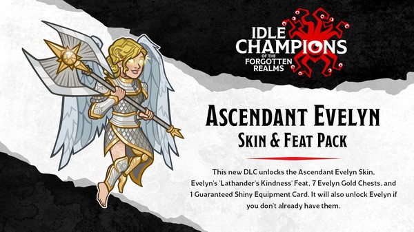 скриншот Idle Champions - Ascendant Evelyn Skin & Feat Pack 1