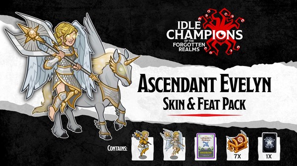Idle Champions - Ascendant Evelyn Skin & Feat Pack
