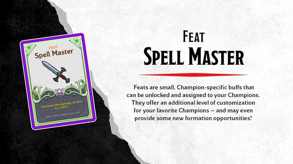 скриншот Idle Champions - Ascendant Strix Skin & Feat Pack 2