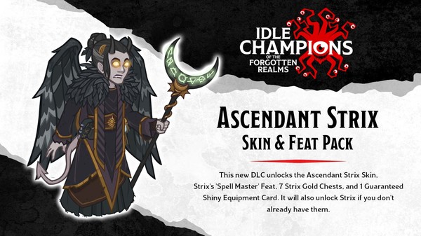 скриншот Idle Champions - Ascendant Strix Skin & Feat Pack 1