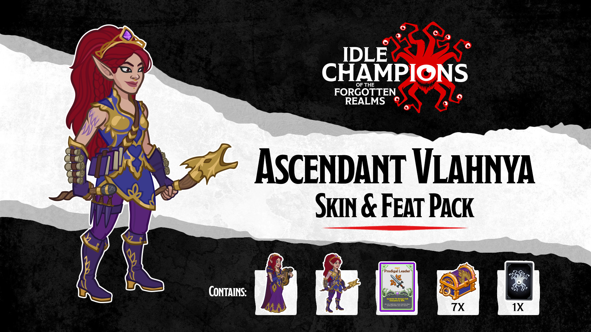 Idle Champions - Ascendant Vlahnya Skin & Feat Pack Featured Screenshot #1