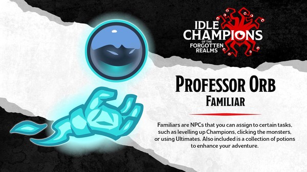 скриншот Idle Champions - Professor Orb Familiar Pack 1