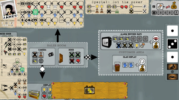 Скриншот из Clou - Roll & Heist