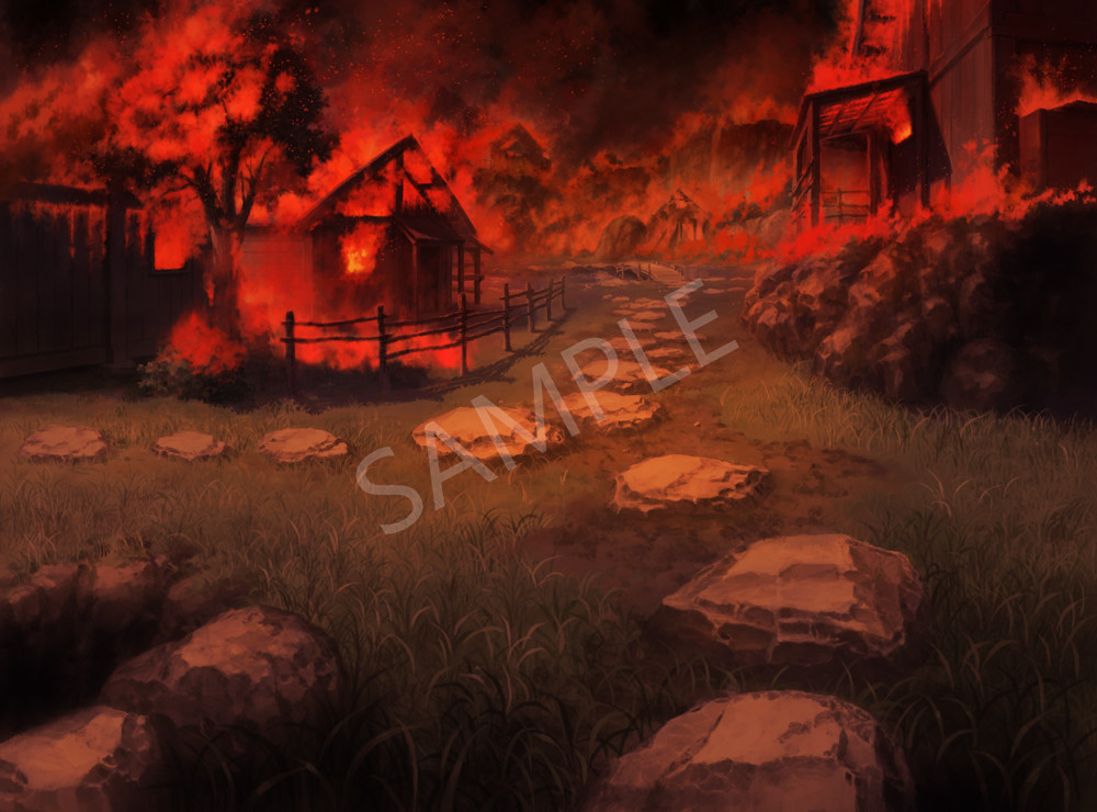 RPG Maker MZ -  TOKIWA GRAPHICS Battle BG No.1 Village/Field #7