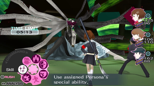 Скриншот из Persona 3 Portable