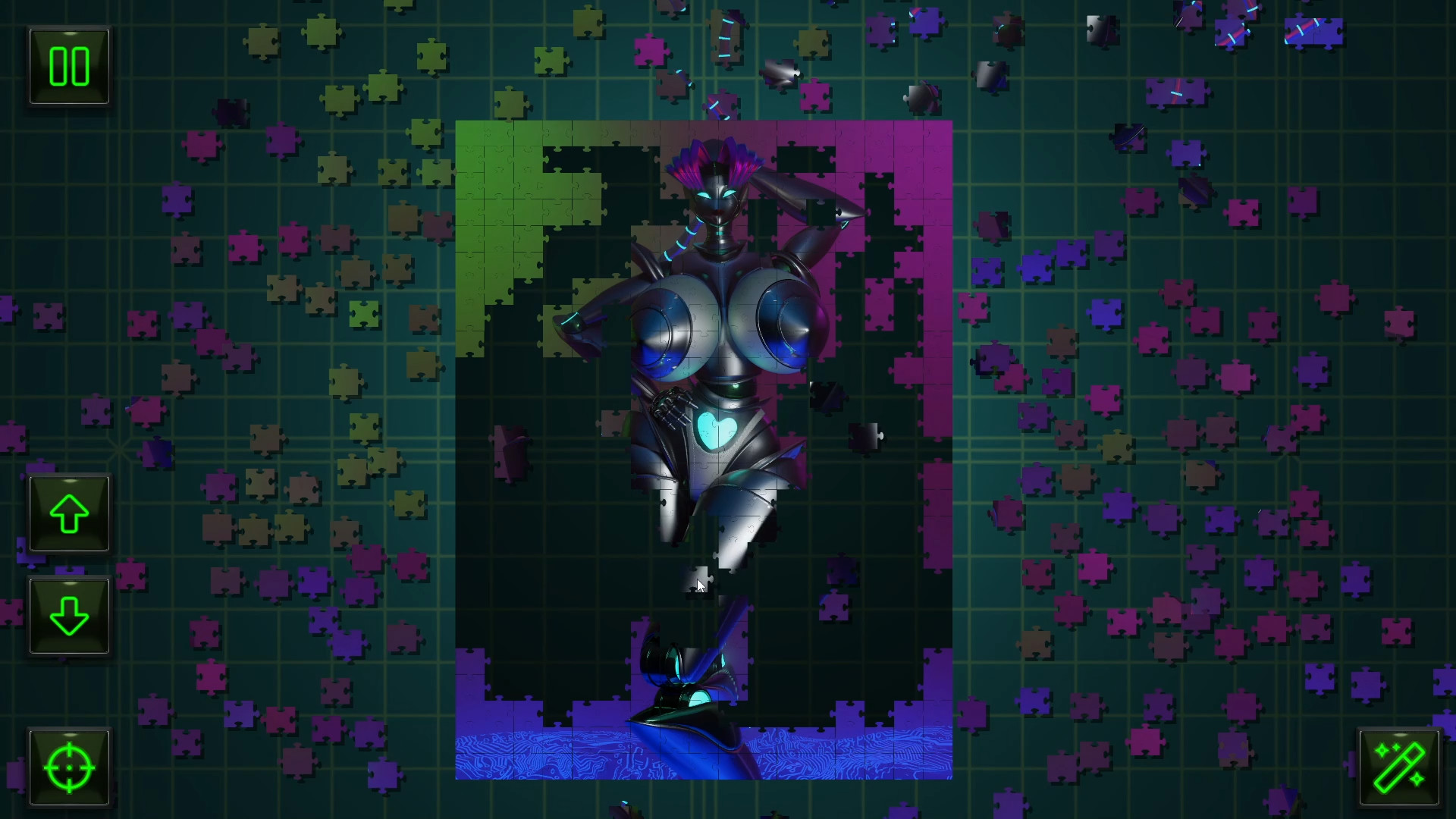 Fembot Jigsaw screenshot 1