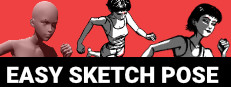 Easy Sketch Pose 게임 이미지