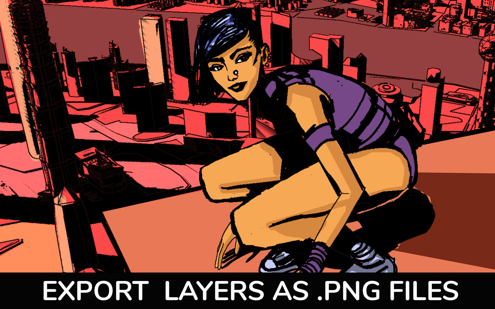 Easy Sketch Pose #11