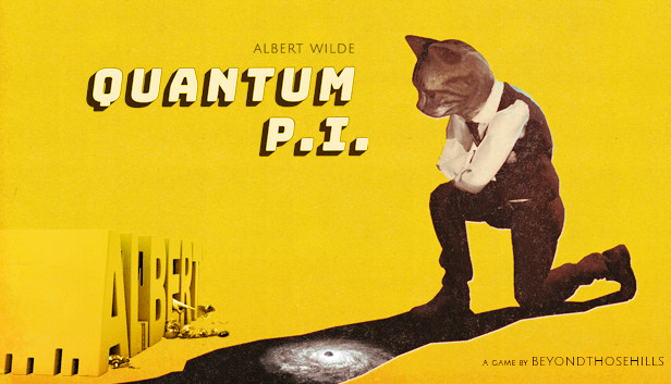 Capsule image of "Albert Wilde: Quantum P.I." which used RoboStreamer for Steam Broadcasting