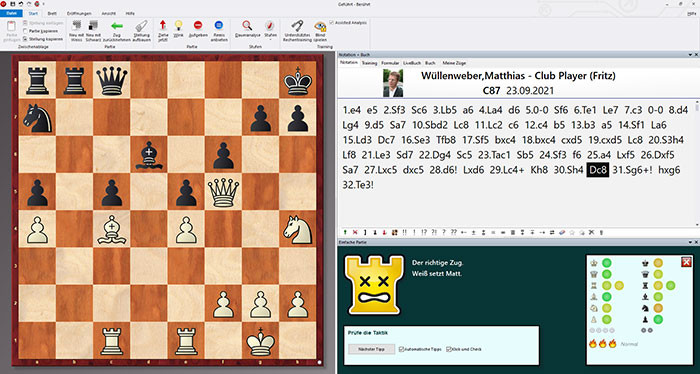 Fritz 18 Chess Playing Software Program  Internet Chess Club - Internet  Chess Club