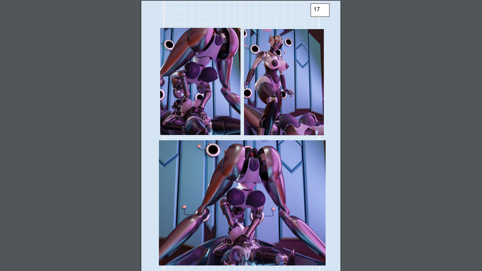 Fembot JIgsaw - Artbook #3