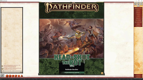 скриншот Fantasy Grounds - Pathfinder 2 RPG - Pathfinder One-Shot #3: Head Shot the Rot 0