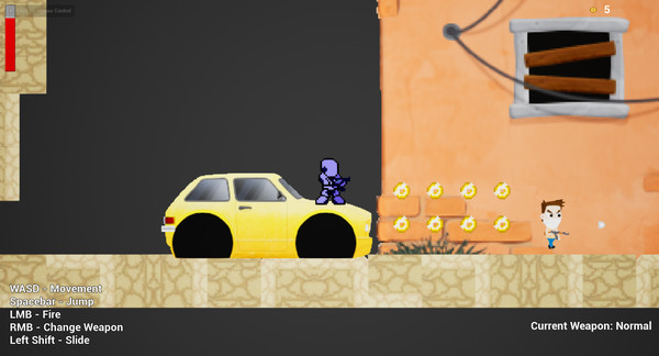 Скриншот из Pixel Robot Return Скриншот из Pixel Robot Return