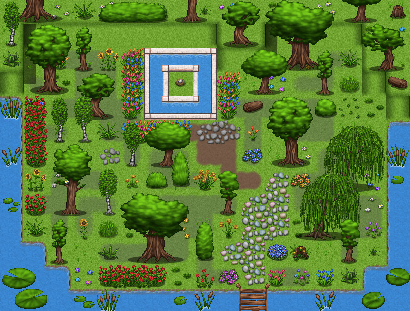 RPG Maker MV - Big Garden Tiles #0