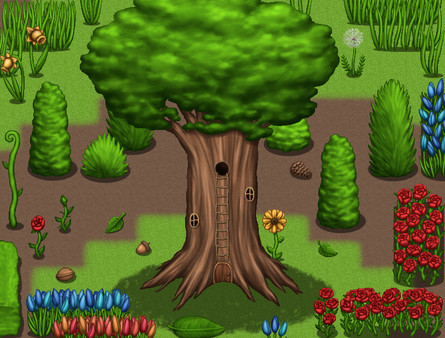 скриншот RPG Maker MZ - Big Garden Tiles 2