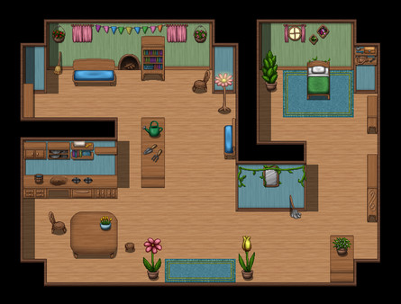 скриншот RPG Maker MZ - Big Garden Tiles 5