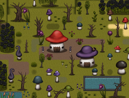 скриншот RPG Maker MZ - Big Garden Tiles 4