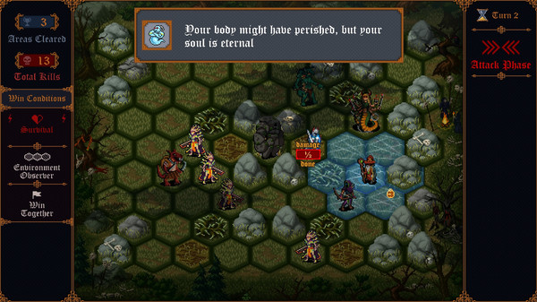 Скриншот из Immortal Tactics: War of the Eternals