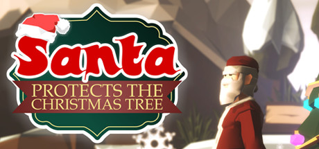 Santa Protects the Christmas Tree Cover Image