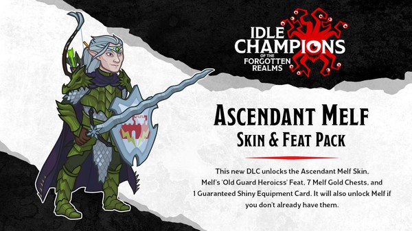скриншот Idle Champions - Ascendant Melf Skin & Feat Pack 1