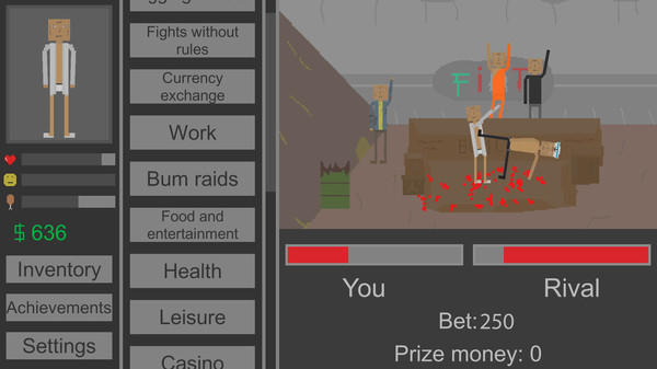 скриншот True Bum Simulator 1