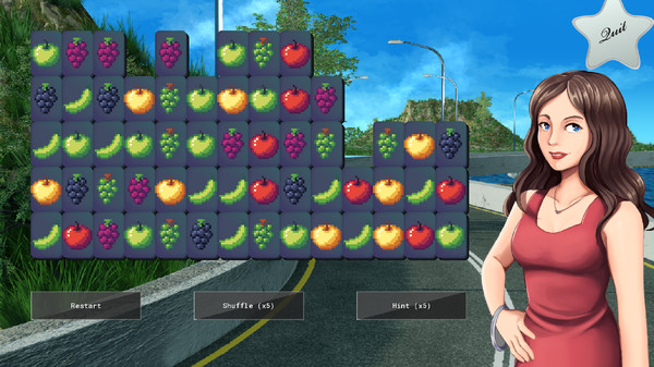 скриншот Date With a Girl: Mahjong 0