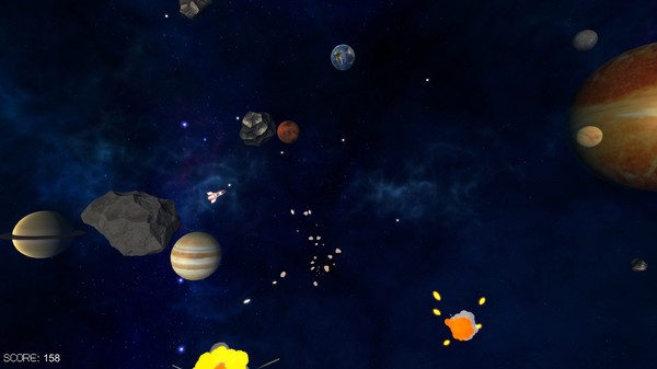 Asteroides game for windows Pc 1