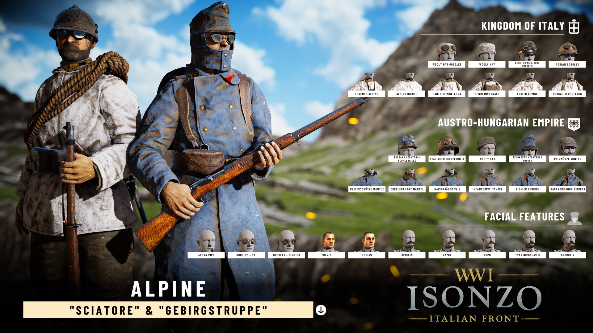 Isonzo - Alpine Units Pack Featured Screenshot #1