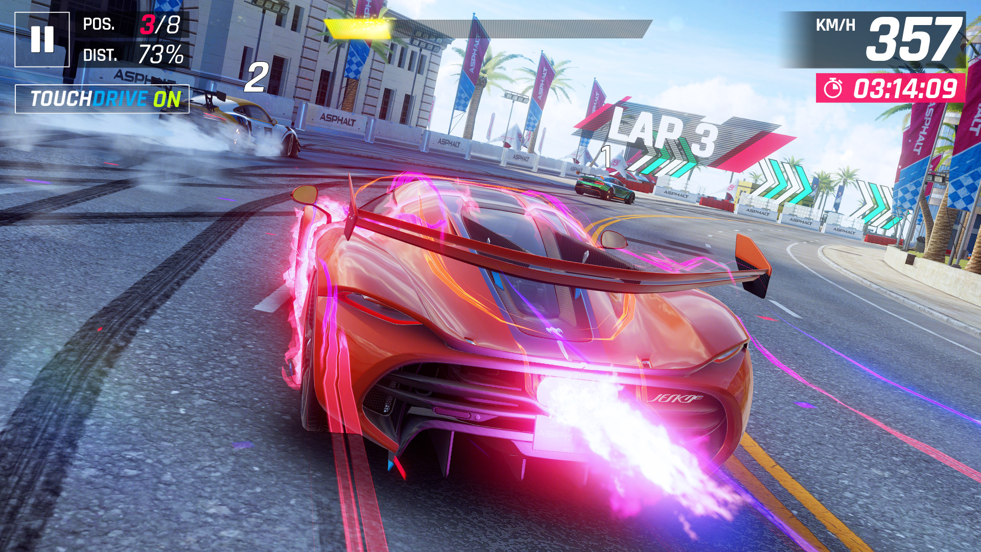 Free-to-play racing game Asphalt 9: Legends coming to PC this year