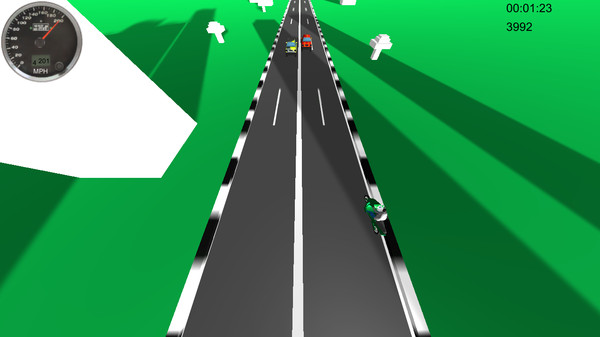 Скриншот из Motorbike Traffic Splash