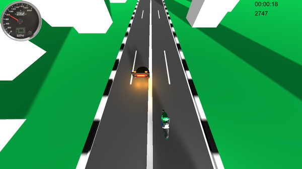 скриншот Motorbike Traffic Splash 1