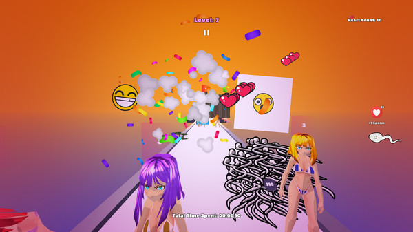 Sperm Runner game for Linux 1