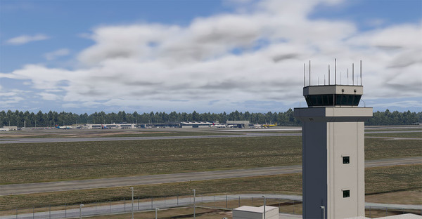 скриншот X-Plane 11 - Add-on: Verticalsim - KMYR - Myrtle Beach International Airport XP 2