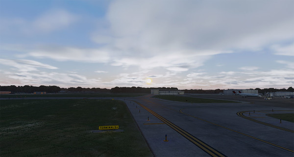 скриншот X-Plane 11 - Add-on: Verticalsim - KFAY - Fayetteville Regional Airport XP 4
