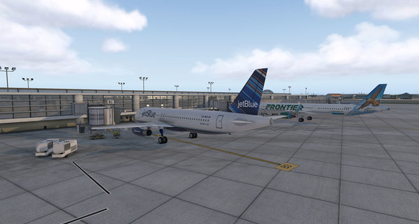 скриншот X-Plane 11 - Add-on: Verticalsim - KMSY - New Orleans International Airport XP 2