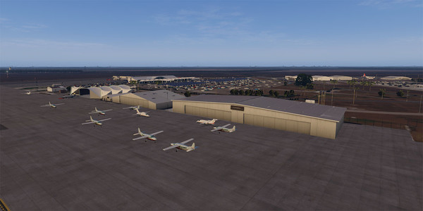 скриншот X-Plane 11 - Add-on: Verticalsim - KCRP - Corpus Christi International Airport XP 0