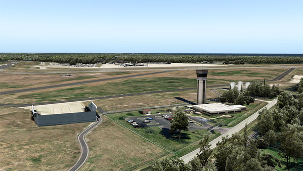 скриншот X-Plane 11 - Add-on: Verticalsim - KORF - Norfolk International Airport XP 2