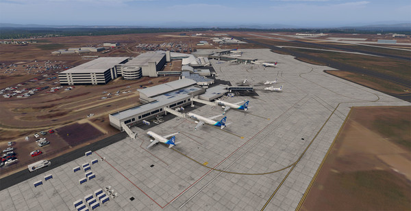 скриншот X-Plane 11 - Add-on: Verticalsim - KGEG - Spokane International Airport XP 0