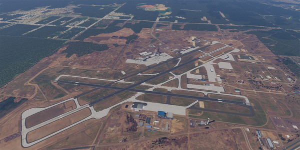 скриншот X-Plane 11 - Add-on: Verticalsim - KGEG - Spokane International Airport XP 2
