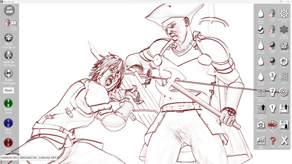 Pose Tool 3D Profor windows and Linux 1