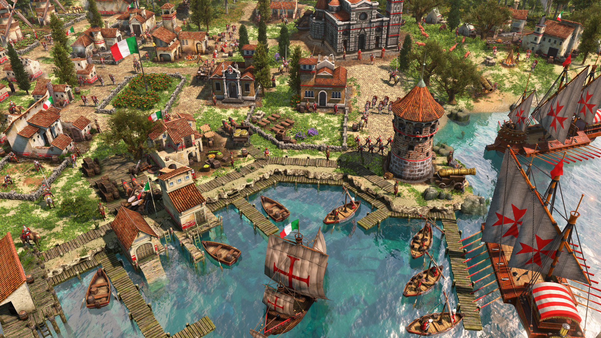 Age of Empires III: Definitive Edition - Knights of the Mediterranean Featured Screenshot #1