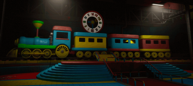 Poppy Playtime  Train/Game Station - Download Free 3D model by