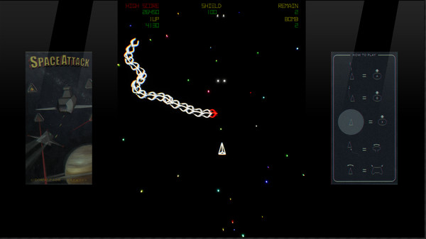 Скриншот из Space Attack
