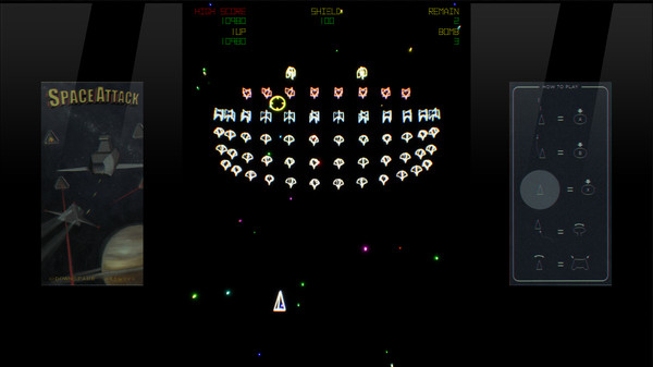 Скриншот из Space Attack