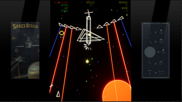 Скриншот из Space Attack