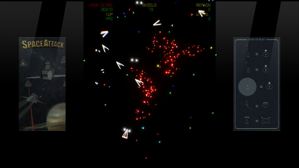 Скриншот из Space Attack