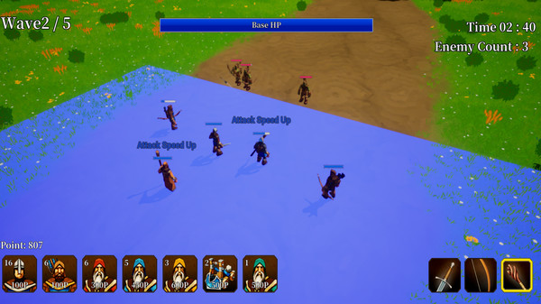 Скриншот из Defensive War -SEALED GOLEM