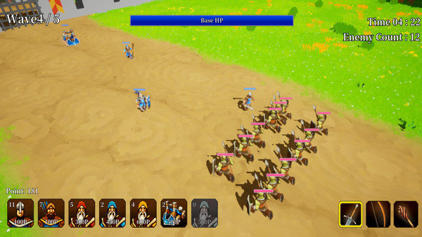 Скриншот из Defensive War -SEALED GOLEM