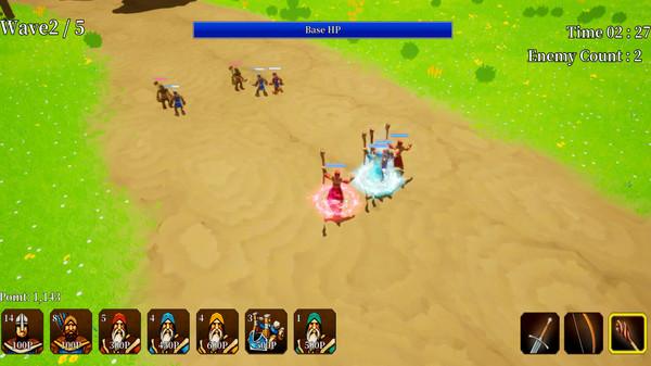 Скриншот из Defensive War -SEALED GOLEM